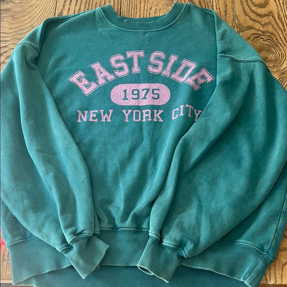 Teal Eastside New York City Sweatshirt